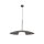 Blendarme Suspension Noir Métal Verre E27 Ø65 cm