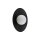 Applique Blendarme Noir Métal Verre G9 Ø28 cm