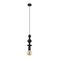 Lampe &agrave; suspendre noire m&eacute;tal &Oslash;10 cm...