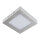 Lampe de plafonnier LED 4000 K L : 12 cm chrome mat blanc