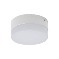 Lampe de plafonnier LED ronde D : 12 cm petit blanc 4000 K