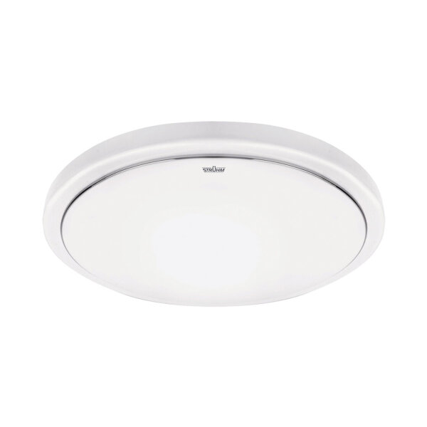 Lampe LED pour salle de bain Plafond IP44 D : 26 cm rond Blanc 4100 K 1840 lm