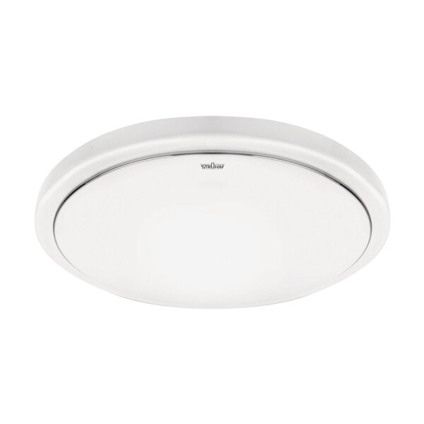 Lampe de plafonnier LED Détecteur de mouvement Ø 29 cm rond IP44 Blanc 4100 K