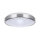 Lampe de plafonnier LED IP44 ronde D : 32,5 cm argent blanc 4000 K