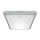 Lampe de plafonnier LED salle de bain IP44 4000 K L : 32 cm en argent blanc