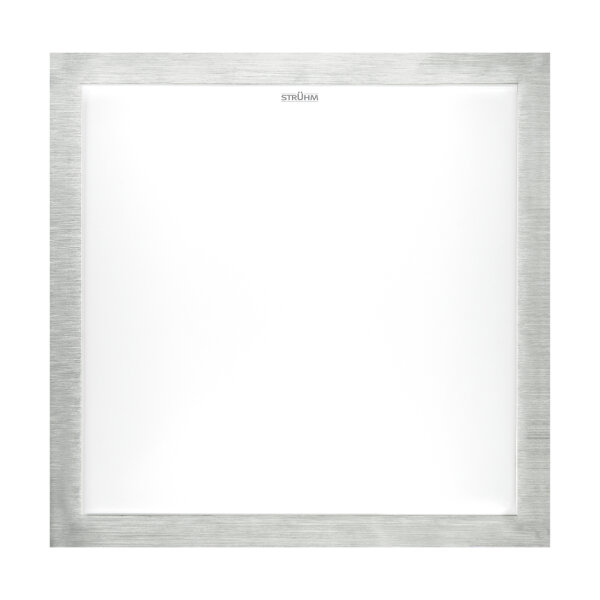 Lampe LED pour salle de bain IP44 L : 27 cm en argent blanc 4000 K Plafond
