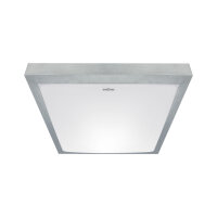 Lampe LED pour salle de bain IP44 L : 27 cm en argent...