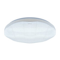 Lampe de plafonnier LED IP44 ronde Ø 48 cm Blanc...
