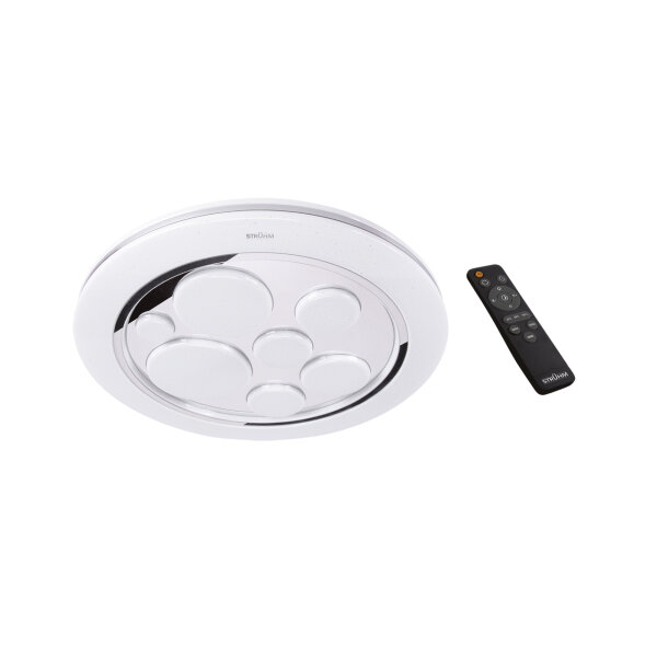 Plafonnier LED avec télécommande rond D : 39 cm IP44