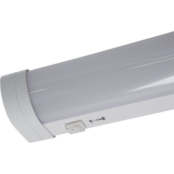 Luminaire dagencement LED IP44 avec interrupteur L : 59,8 cm Blanc 4200 K