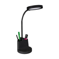 Lampe de bureau LED Touch Dimmer Porte-stylo Bras...