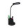 Lampe de bureau LED Touch Dimmer Porte-stylo Bras flexible 55,5 cm