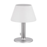 Lampe de table solaire portable Batterie LED IP44 28 cm...