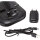Lampe de bureau LED Touch Dimmer Changement de couleur 32,3 cm noir