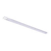 Plafonnier LED salle de bain blanc 90 cm ultra plat 4000 K