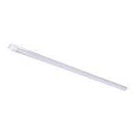 Plafonnier LED Blanc 120 cm long plat IP42 4000 K