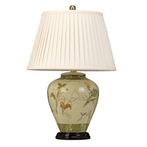 Lampe de table en porcelaine ronde 62 cm Classique et élégante