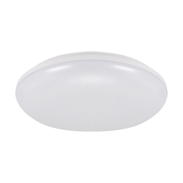 Lampe de plafonnier LED extérieure ronde Ø 28 cm IP65 blanc