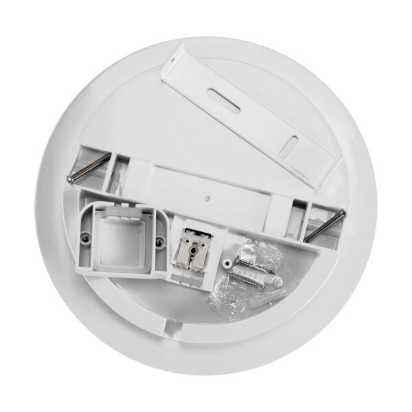Lampe de plafonnier à LED IP55 petite D : 22 cm blanc extérieur milieu humide