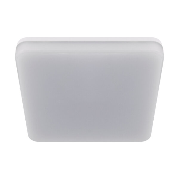 Lampe de plafonnier LED extérieure IP55 22 cm de large petit blanc