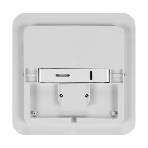Lampe de plafonnier LED extérieure IP55 22 cm de large petit blanc