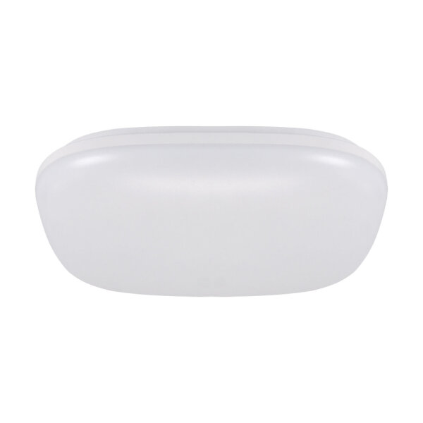 Plafonnier LED IP65 petit 28 cm de large blanc