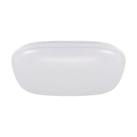 Plafonnier LED IP65 petit 28 cm de large blanc