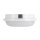 Plafonnier LED IP54 extérieur milieu humide Ø 16,5 cm petit blanc