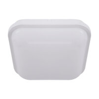 Plafonnier extérieur LED blanc 16,5 cm de large...