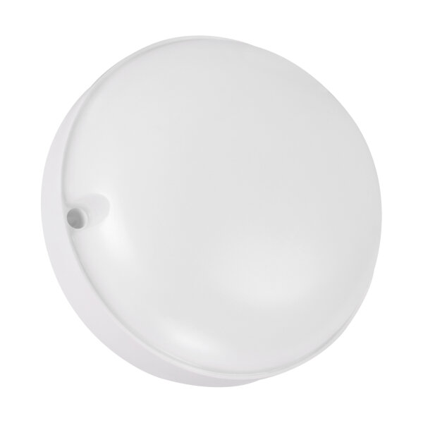 Plafonnier LED extérieur rond Ø 16 cm petit IP65 blanc 3900 K