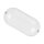 Plafonnier LED ovale IP65 blanc 19,5 cm Keller extérieur
