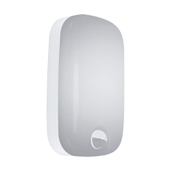 Lampe dextérieur LED avec détecteur de mouvement 19,5 cm de haut IP54 Blanc