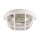 Lampe dext&eacute;rieur E27 Maritim ronde &Oslash; 18 cm petite IP65 blanche