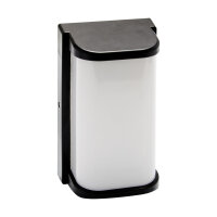 Applique LED extérieure 27 cm IP65 noir blanc