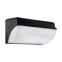 Applique LED Outdoor IP65 largeur 26 cm noir blanc