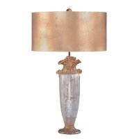 Lampe de table MOVILA 76 cm de haut Abat-jour en tissu...