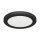Plafonnier LED Noir Blanc Ø 22 cm Changement de couleur