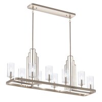 Lampe à suspendre métal verre H : max....