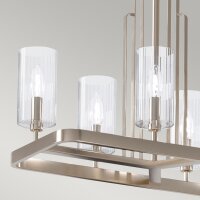 Lampe à suspendre métal verre H : max....