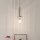 Lampe à suspendre Abat-jour en verre Ø 17,8 cm H : max. 176,5 cm Art déco