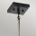Lampe à suspendre E27 métal verre 18 cm de large H : max. 141,6 cm