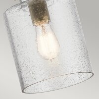 Lampe à suspendre verre largeur 18 cm H : max....