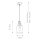 Lampe à suspendre verre largeur 18 cm H : max. 141,6 cm réglable