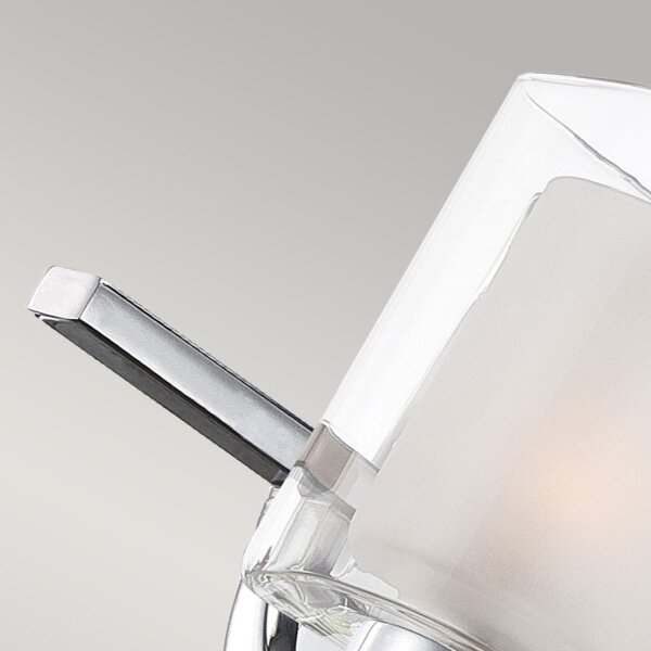 Lampe de salle de bain murale 33,1 cm de large IP44 G9 LED 3000 K