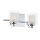 Lampe de salle de bain murale 33,1 cm de large IP44 G9 LED 3000 K