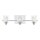Applique LED salle de bain métal verre L : 53,3 cm IP44 3000 K