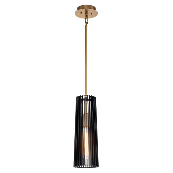 Lampe à suspendre étroite Ø 15,2 cm H : max. 149,9 cm Métal
