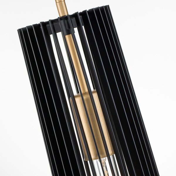 Lampe à suspendre étroite Ø 15,2 cm H : max. 149,9 cm Métal