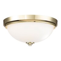 Plafonnier salle de bain rond Ø 33,5 cm IP44...