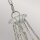 Lustre Landhaus Shabby L : 81,3 cm H : max. 311 cm Gris